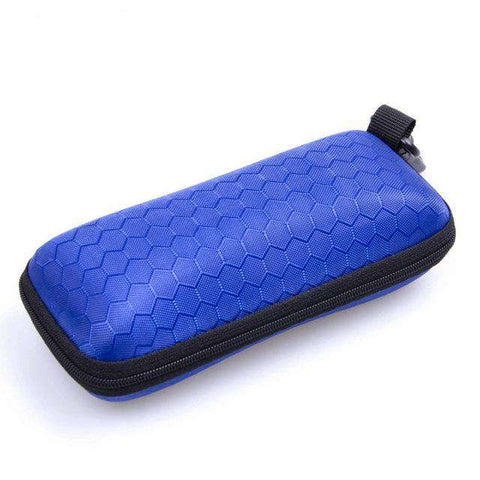 Fashion Newly Protable Rectangle Zipper Sunglasses Hard Eye Glasses Case Protector Box Eyewear Cases Bags