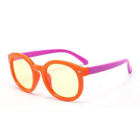 Zilead Baby TR90 Anti Blue Light Computer Plain Glasses Boys&Girls Blocking Filter Gaming Glasses Kids Eyewear Protection Frame