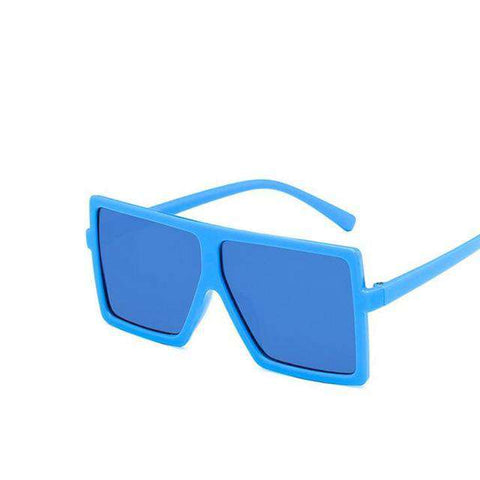 Oversize Square Kids Sunglasses Girls Baby Boys Festival Punk Sunglasses UV400 Glasses Children Oculos De Sol Masculino