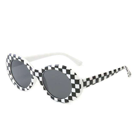 NIRVANA Kurt Cobain Sunglasses Vintage Clout Goggles Brand Designer Oval Glasses Men Women Lunette De Soleil Okulary Wholesale