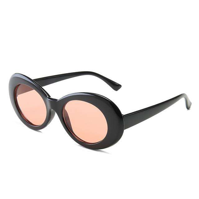 NIRVANA Kurt Cobain Sunglasses Vintage Clout Goggles Brand Designer Oval Glasses Men Women Lunette De Soleil Okulary Wholesale