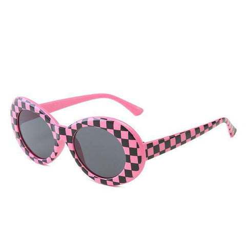 NIRVANA Kurt Cobain Sunglasses Vintage Clout Goggles Brand Designer Oval Glasses Men Women Lunette De Soleil Okulary Wholesale