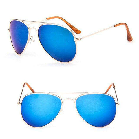 RBRARE Classic Sunglasses Girls Boys Colorful Mirror Children Glasses Metal Frame Kids Sun Glasses Oculos Infantil