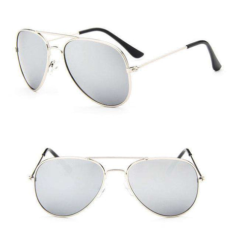 RBRARE Classic Sunglasses Girls Boys Colorful Mirror Children Glasses Metal Frame Kids Sun Glasses Oculos Infantil