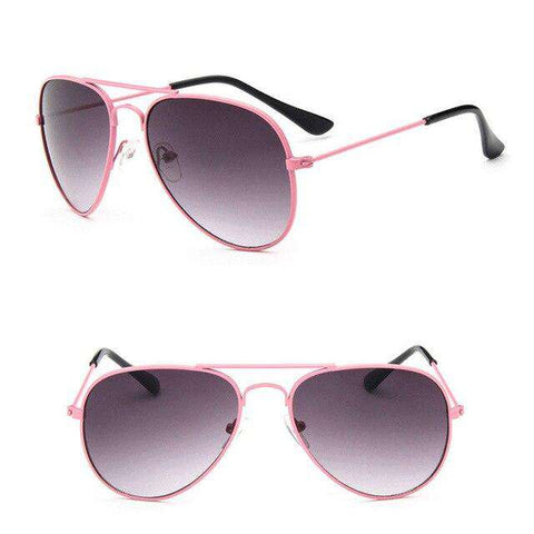 RBRARE Classic Sunglasses Girls Boys Colorful Mirror Children Glasses Metal Frame Kids Sun Glasses Oculos Infantil