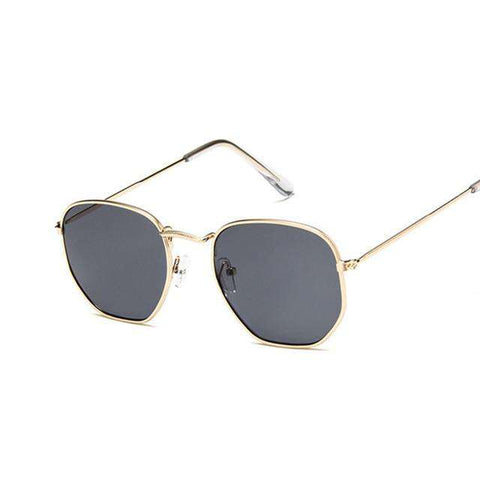 2019 Retro Round Sunglasses Women Brand Designer Sun Glasses for Women Alloy Mirror Sunglasses Ray Female Oculos De Sol