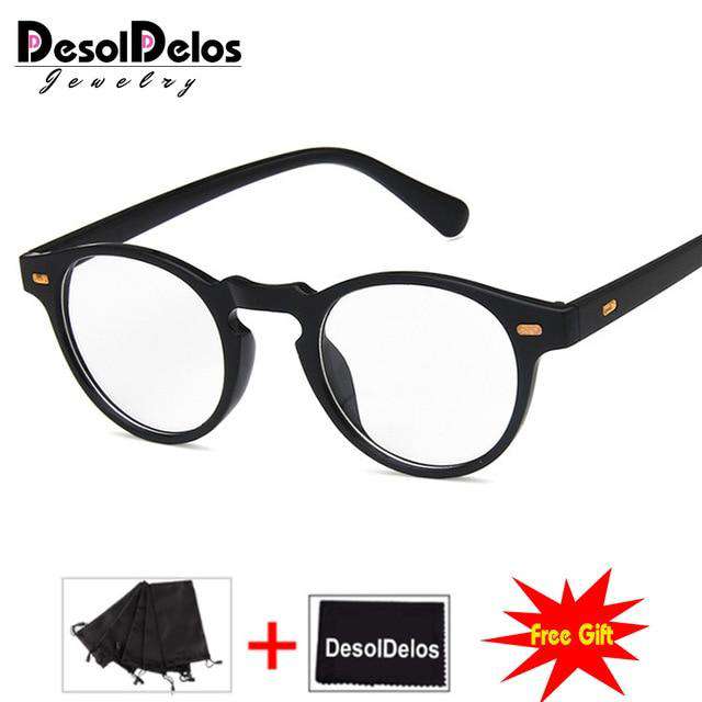 Round Lense Clear Frame sunglasses Gregory Peck Brand Designer men women Sunglass retro gafas oculos 2019 New Fashion