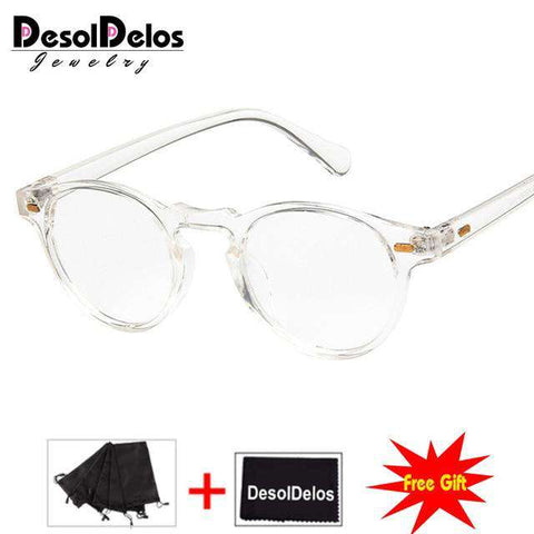 Round Lense Clear Frame sunglasses Gregory Peck Brand Designer men women Sunglass retro gafas oculos 2019 New Fashion