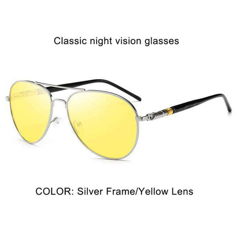 Psacss Classic Pilot Photochromic Sunglasses Men Driving Clear Polarized Lens Sun Glasses Male Vintage Brand Sunglass Oculos UV