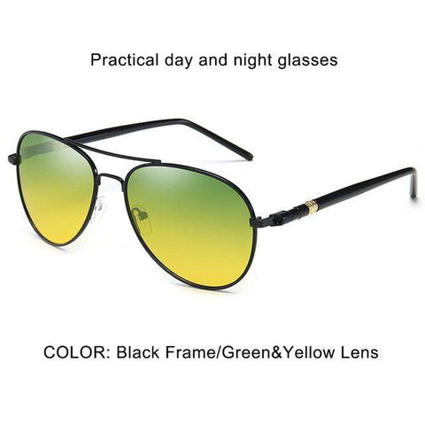 Psacss Classic Pilot Photochromic Sunglasses Men Driving Clear Polarized Lens Sun Glasses Male Vintage Brand Sunglass Oculos UV