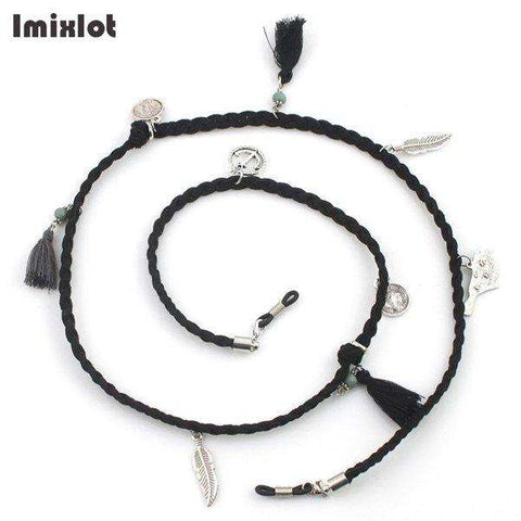 Imixlot 1 PC Mix Style Womens Colorful Tassel Eyeglass Eyewears Sunglasses Reading Glasses Chain Cord Holder Neck Strap Rope