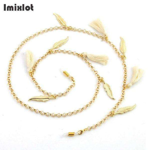 Imixlot 1 PC Mix Style Womens Colorful Tassel Eyeglass Eyewears Sunglasses Reading Glasses Chain Cord Holder Neck Strap Rope