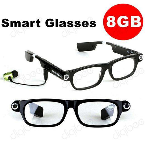 8GB or 32GB HD 1080P Mini Camera Glasses Smart Sunglasses Mini Camcorders Glasses Sports DV Wireless Bluetooth Headset Earphones