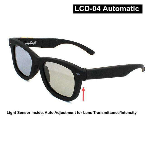 Electronic Adjustable Dimming Sunglasses LCD Original Design Liquid Crystal Polarized Lenses Factory Direct Supply Drop Shipping