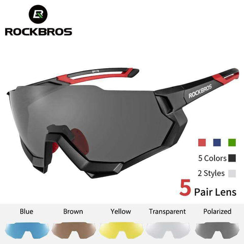 ROCKBROS Cycling Glasses Bicycle Polarized Photochromic Myopia Glasses Bike Eyewear Sport Men Women Fishing Cycling Sunglasses