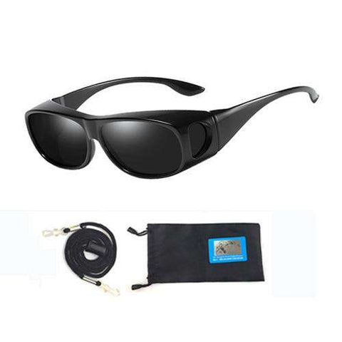 Fitover Sunglasses Polarized Fit Over Glasses for Myopia Cycling Fishing Camping Driving UV Sport Eyewear Polarized Lenses jp