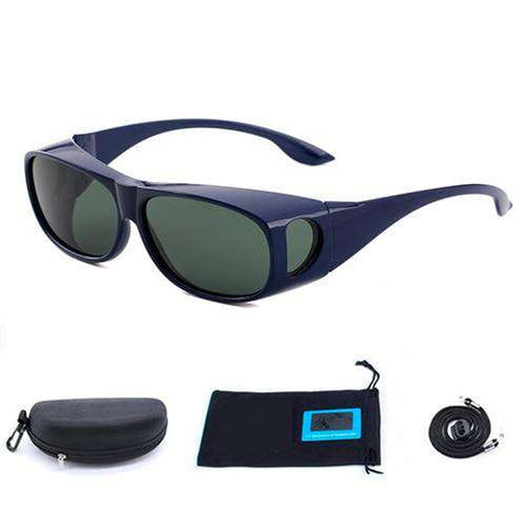 Fitover Sunglasses Polarized Fit Over Glasses for Myopia Cycling Fishing Camping Driving UV Sport Eyewear Polarized Lenses jp