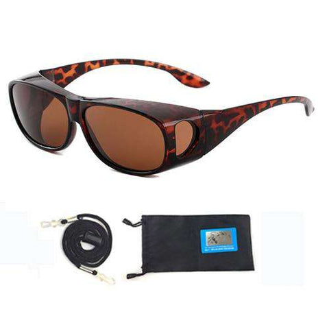 Fitover Sunglasses Polarized Fit Over Glasses for Myopia Cycling Fishing Camping Driving UV Sport Eyewear Polarized Lenses jp