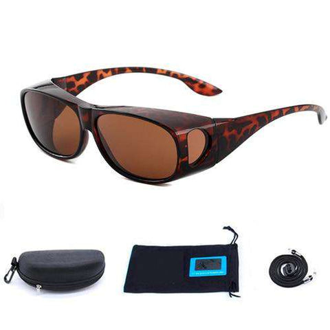 Fitover Sunglasses Polarized Fit Over Glasses for Myopia Cycling Fishing Camping Driving UV Sport Eyewear Polarized Lenses jp
