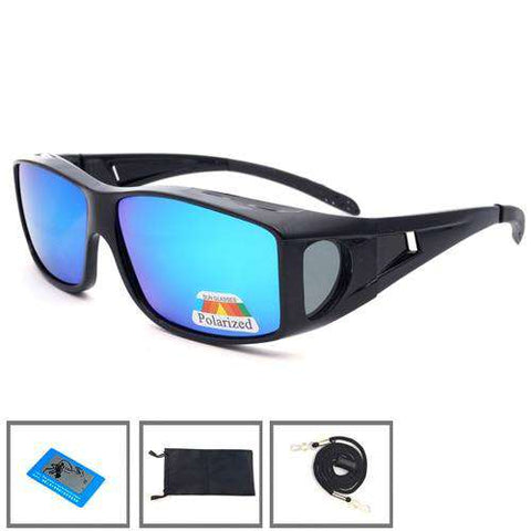Fitover Sunglasses Polarized Fit Over Glasses for Myopia Cycling Fishing Camping Driving UV Sport Eyewear Polarized Lenses jp
