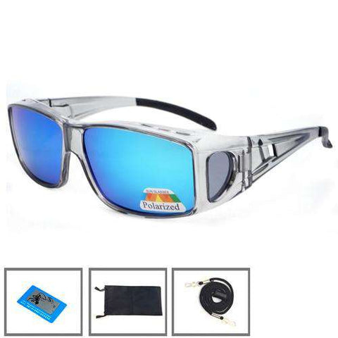 Fitover Sunglasses Polarized Fit Over Glasses for Myopia Cycling Fishing Camping Driving UV Sport Eyewear Polarized Lenses jp