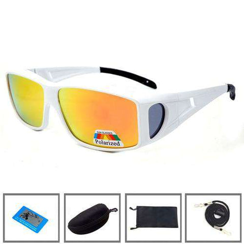Fitover Sunglasses Polarized Fit Over Glasses for Myopia Cycling Fishing Camping Driving UV Sport Eyewear Polarized Lenses jp