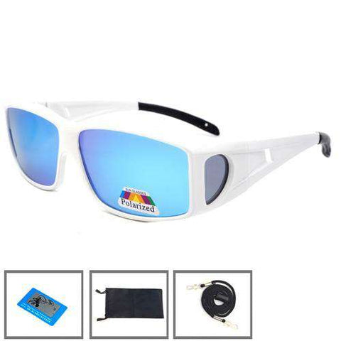 Fitover Sunglasses Polarized Fit Over Glasses for Myopia Cycling Fishing Camping Driving UV Sport Eyewear Polarized Lenses jp
