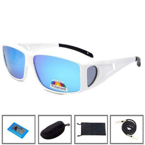 Fitover Sunglasses Polarized Fit Over Glasses for Myopia Cycling Fishing Camping Driving UV Sport Eyewear Polarized Lenses jp