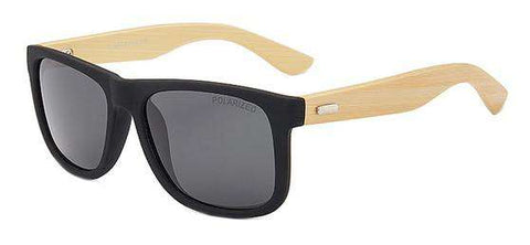 MIZHO 2019 Brand Design Eyewear Mirror Visual Protection Imitati Wood Sunglasses Men Polarized Traveling Sunglass Unisex Bamboo